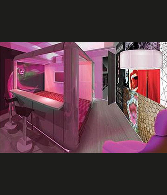 La chambre rose