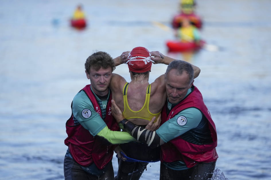Le para triathlon dans la Seine