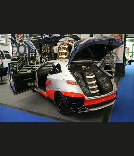 Honda Civic pr&eacute;par&eacute;e audio