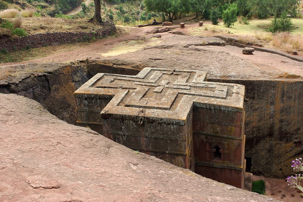 Les églises rupestres de Lalibela en Ethiopie
