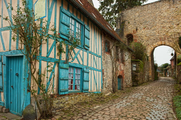 Gerberoy, un village au coeur d'une roseraie