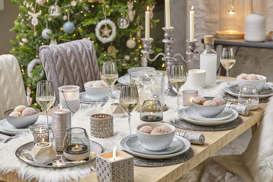 Une table de No&euml;l cosy