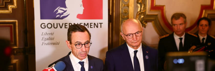 A Marseille, Retailleau et Migaud &eacute;rigent en &quot;cause nationale&quot; la lutte contre le narcotrafic