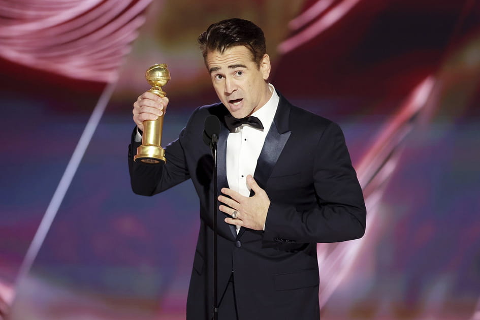 Colin Farrell remporte le Golden Globe du Meilleur acteur comique