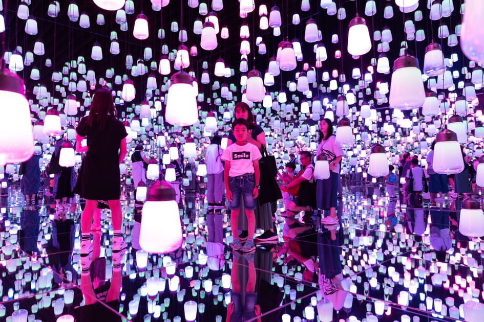 Le TeamLab Borderless &agrave; Tokyo