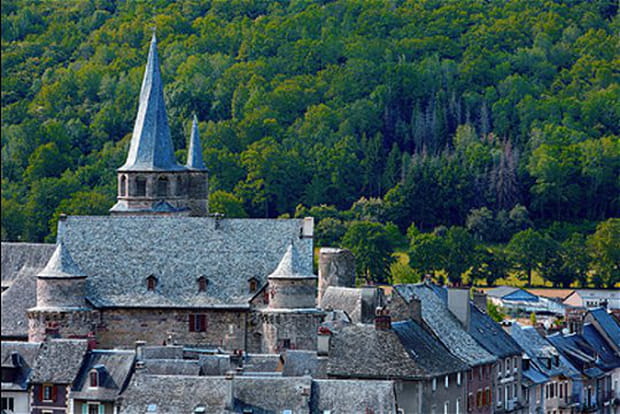 Le curieux clocher de Saint-Côme-d'Olt
