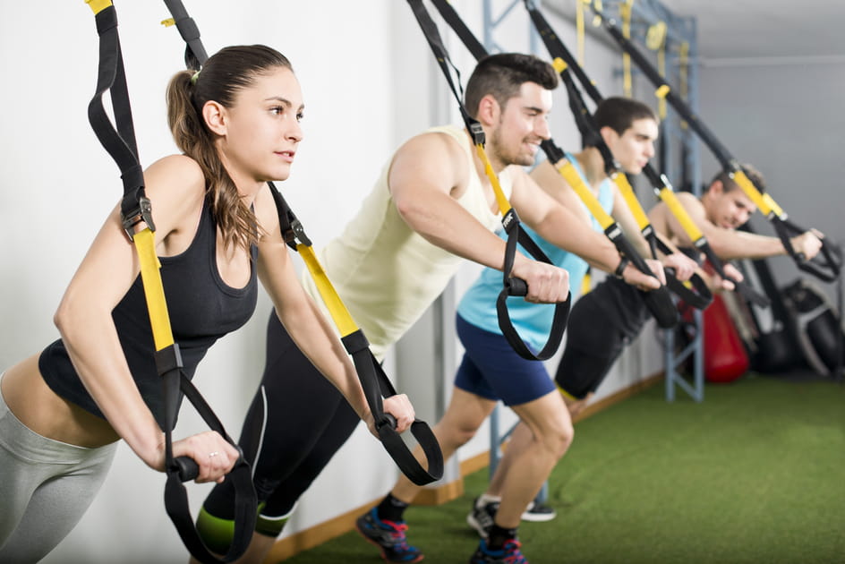 Le TRX, un entra&icirc;nement &quot;militaire&quot;