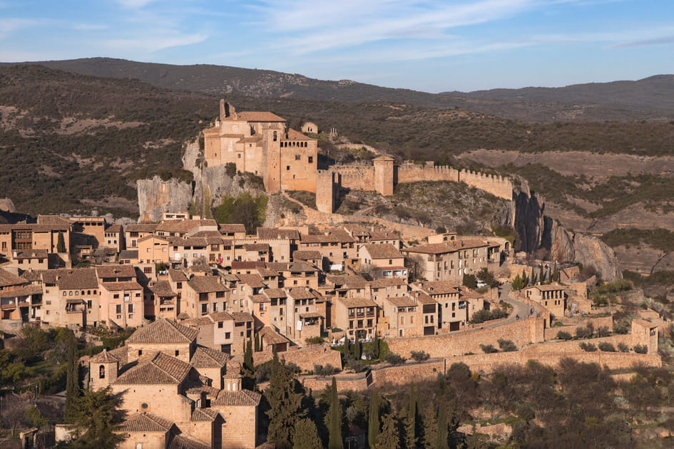 Alquezar dans la Sierra Guara