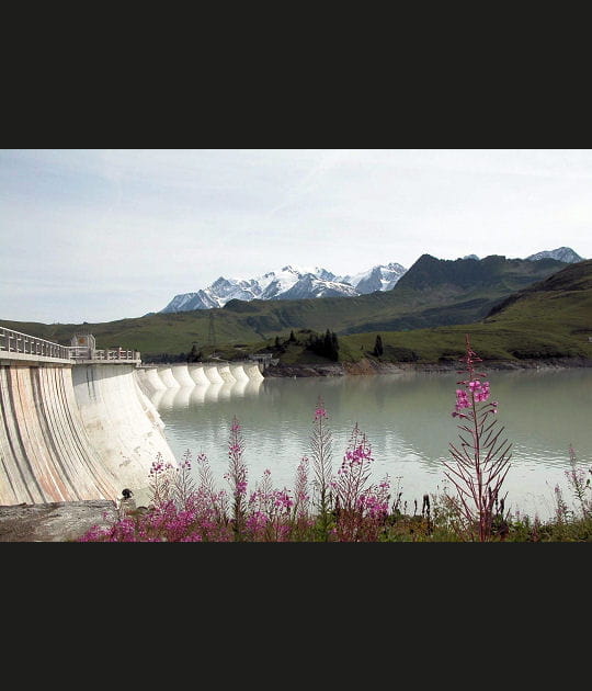 Le barrage de la Girotte