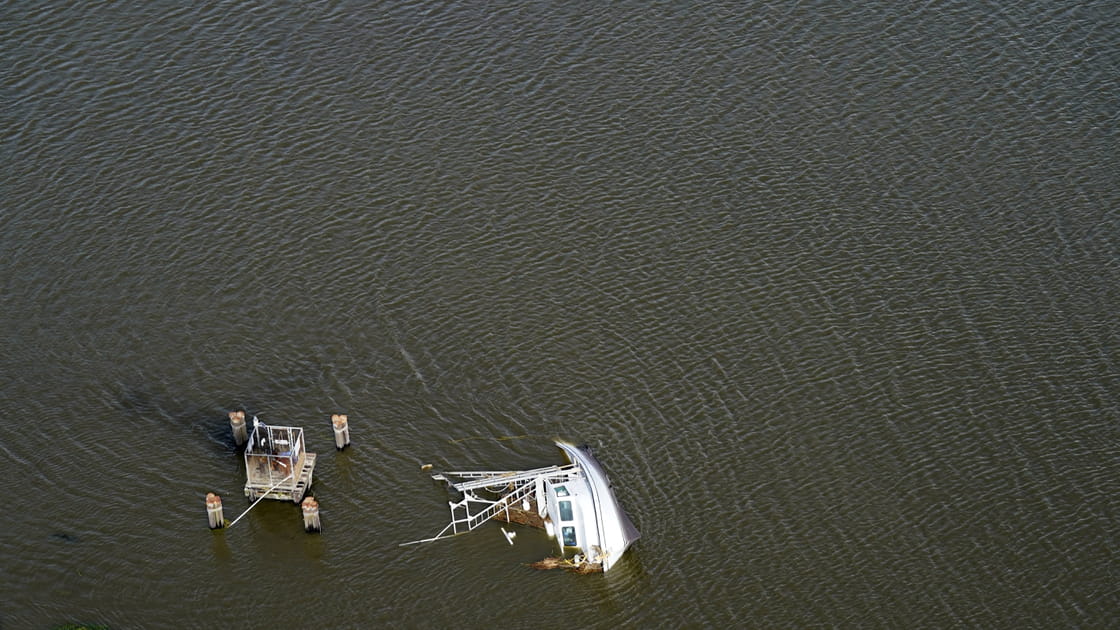 Les images des d&eacute;g&acirc;ts g&eacute;n&eacute;r&eacute;s par l'ouragan Ida en Louisiane