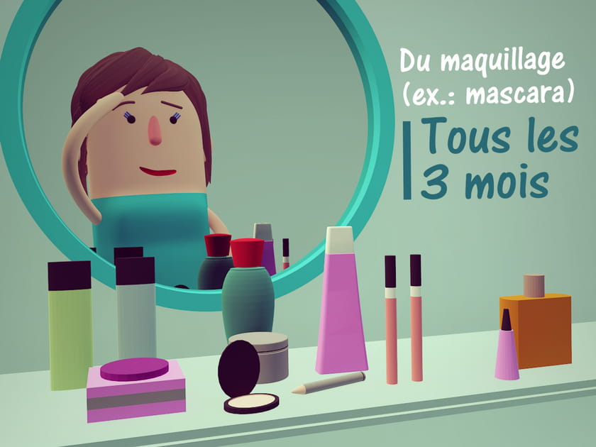 Quand faut-il remplacer des cosm&eacute;tiques&nbsp;?