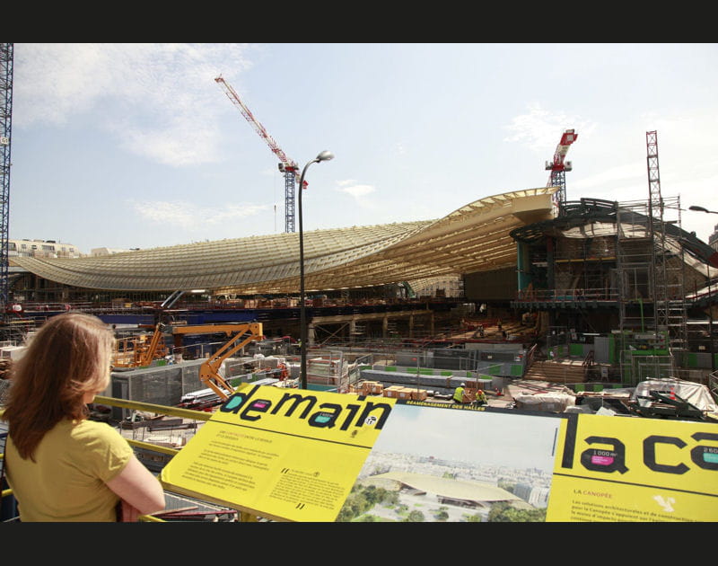 La Canop&eacute;e des Halles&nbsp;: un ciel artificiel &agrave; Paris