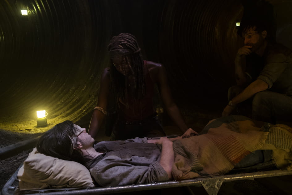 Michonne dit adieu &agrave; Carl
