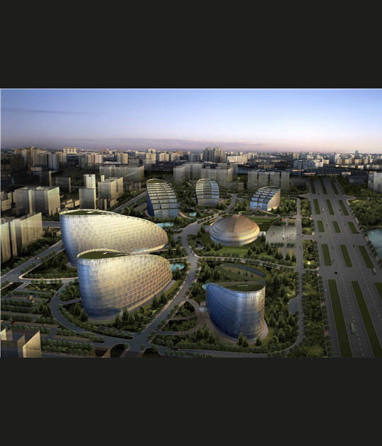 Chine&nbsp;: un centre administratif sign&eacute; P. Andreu