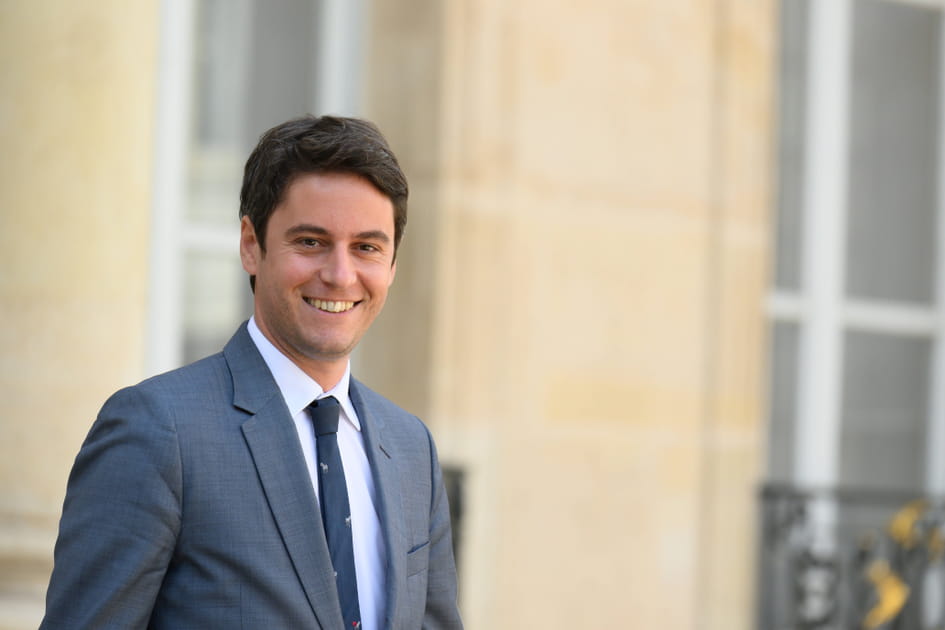 Gabriel Attal, secr&eacute;taire d'Etat, porte-parole du gouvernement