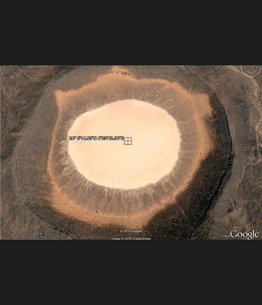 Crat&egrave;re impressionnant