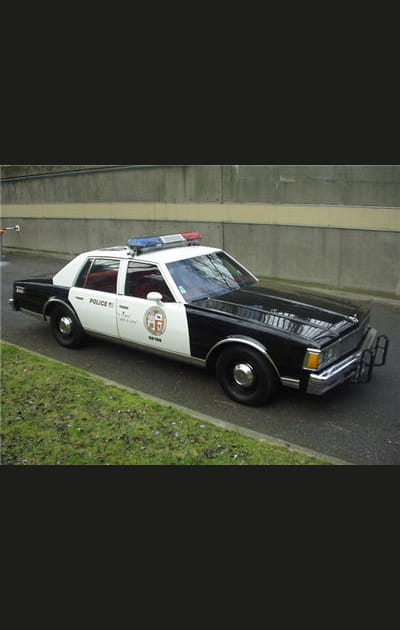 Louer une voiture de la police am&eacute;ricaine