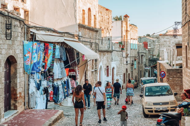Le quartier turc de Rhodes