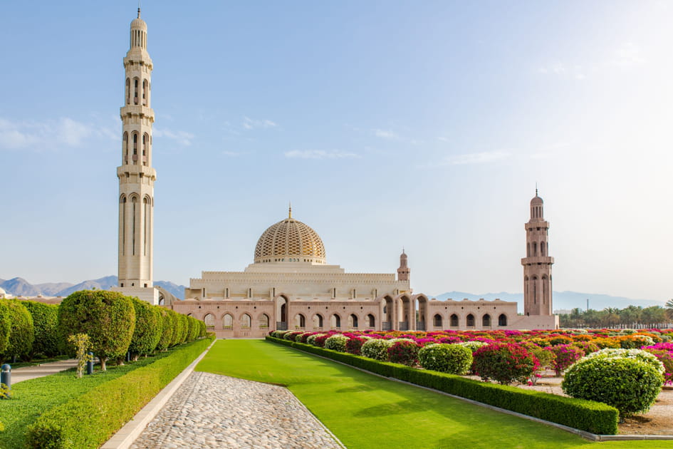 Grande mosqu&eacute;e du Sultan Qabous, le joyau de Mascate