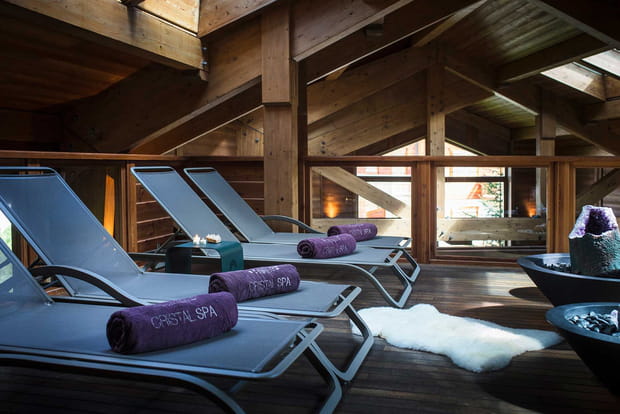 Le Cristal Spa de l'Hôtel Au Cœur du Village à La Clusaz