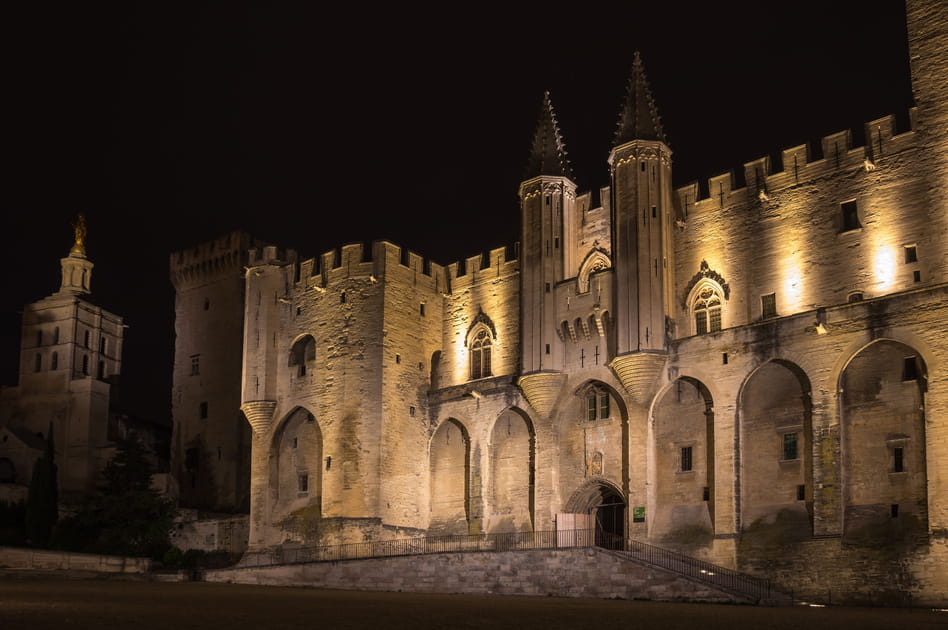 Palais des Papes &agrave; Avignon