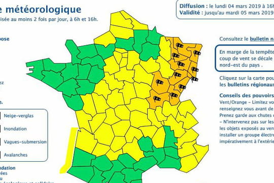 Tempête Freya en France : attention au vent ! Les prévisions Météo France