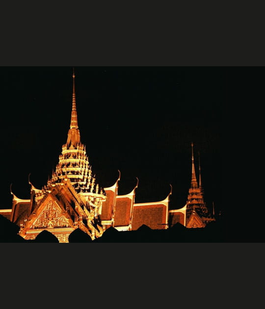Les dorures de Bangkok