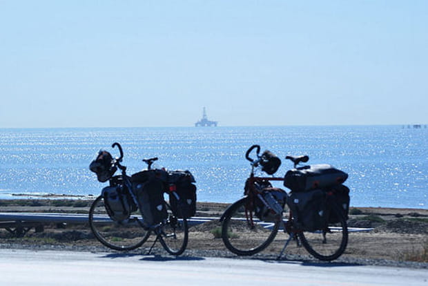Bakou, sur les bords de la Mer Caspienne