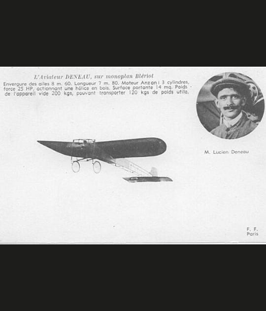 L'aviateur Lucien Deneau