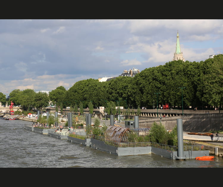 Pause d&eacute;tente aux Berges sur Seine