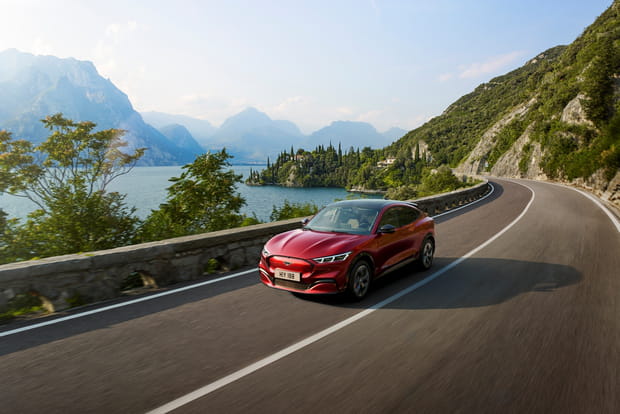 Un design musclé, typique de la Mustang