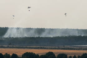 Les incendies ont d&eacute;vast&eacute; 30.000&nbsp;hectares suppl&eacute;mentaires en 24&nbsp;heures en Espagne