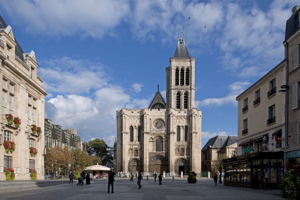14e : la Basilique cathédrale Saint-Denis en Île-de-France