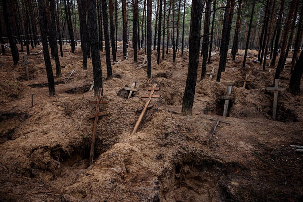 Des deux côtés de la ligne de front