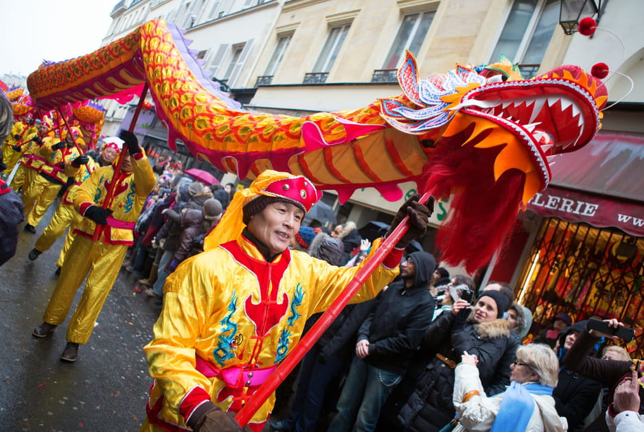 D&eacute;fil&eacute; du Nouvel An chinois dans le 13e arrondissement