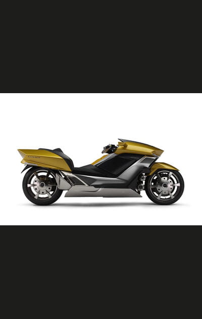 Un scooter &agrave; moteur hybride