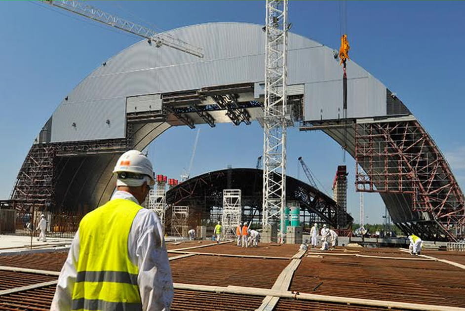 4 - L'arche&nbsp;de&nbsp;confinement&nbsp;de&nbsp;Tchernobyl
