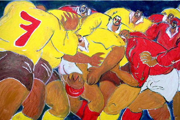 Corps saisis et dessaisis dans l'ivresse de la mêlée