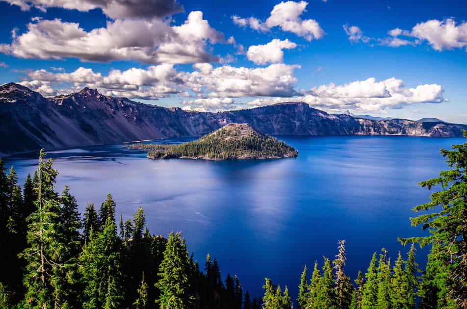 Le Crater Lake dans l&rsquo;Oregon