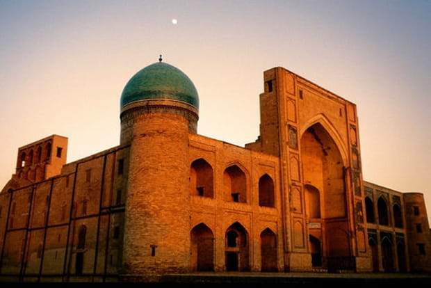Tombée de la nuit à Boukhara