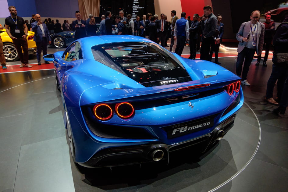 Un aileron &quot;signature&quot; sur la F8&nbsp;Tributo
