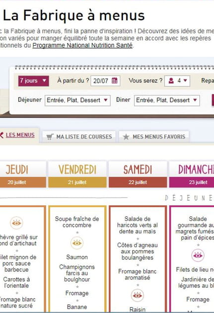 Les outils pour mieux s'alimenter
