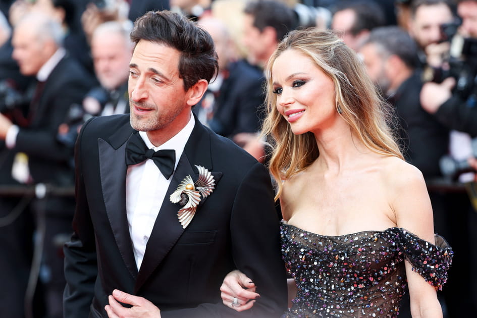 Adrian Brody et Georgina Chapman, ex de Weinstein sur le tapis rouge