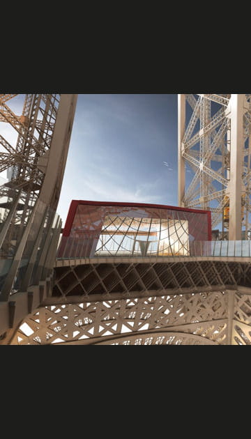 Des boutiques, un restaurant...