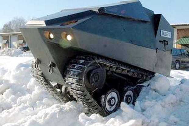 Véhicule blindé le plus petit du monde