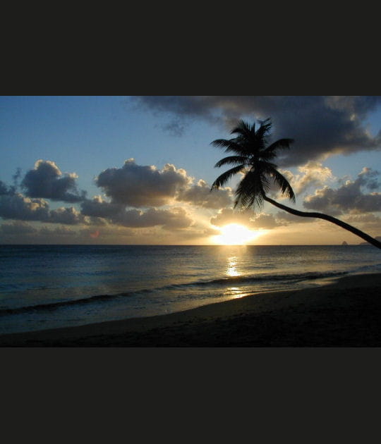 Solei couchant en Martinique
