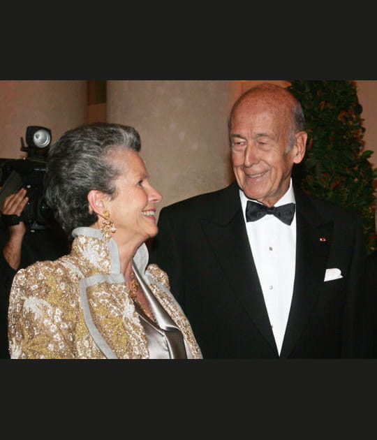 Val&eacute;ry et Anne-Aymone Giscard d'Estaing