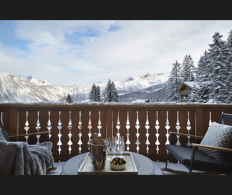 Panorama sur les Alpes