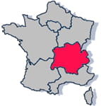 les départements de la région rhône-alpes : 01, 03, 07, 15, 25, 26, 38, 39, 42,