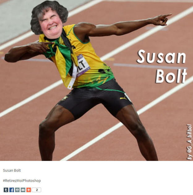Susan Bolt : quand la chanteuse se prend pour Usain Bolt
